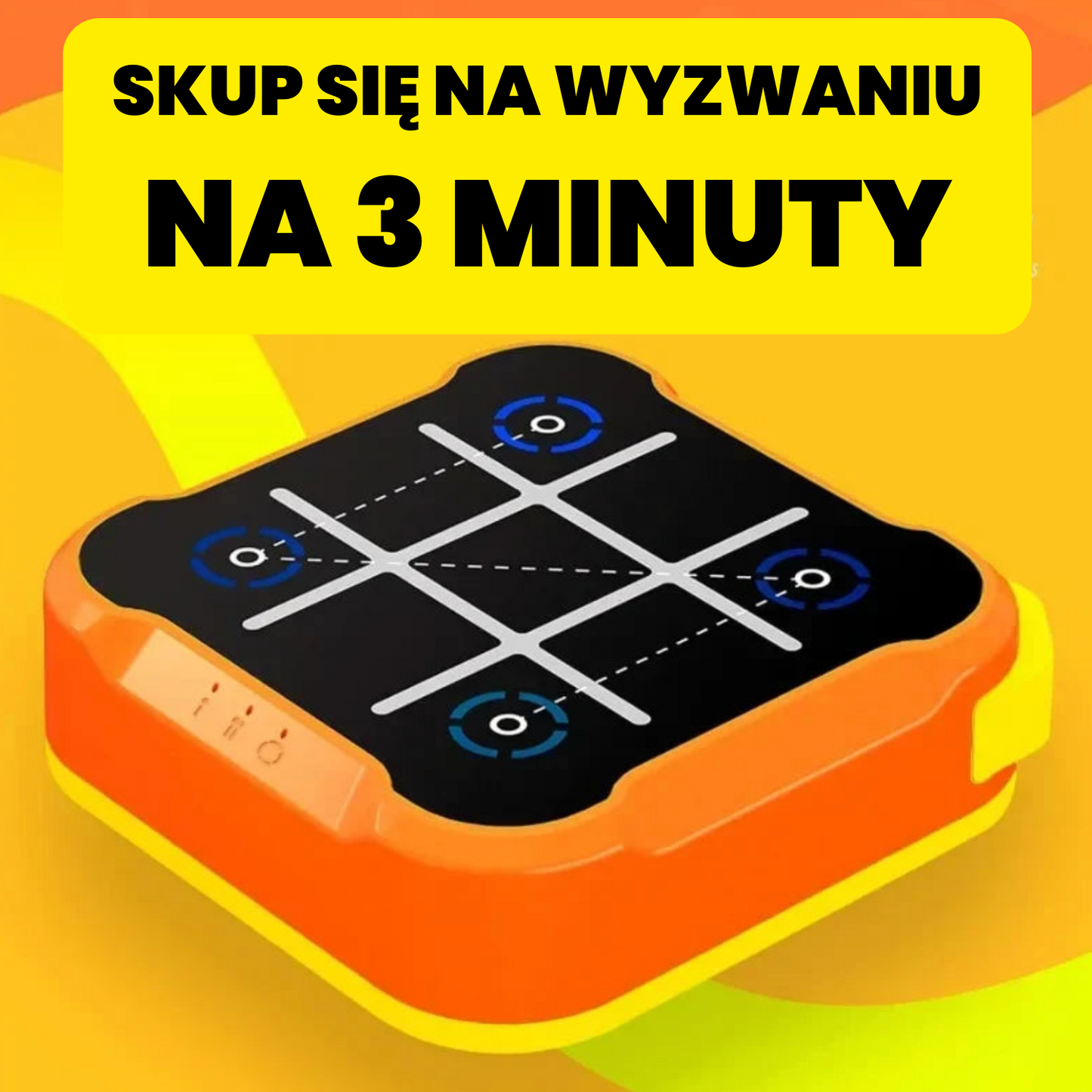 MindGrid™ Przenośne Kółko i Krzyżyk Dla Dzieci i Dorosłych